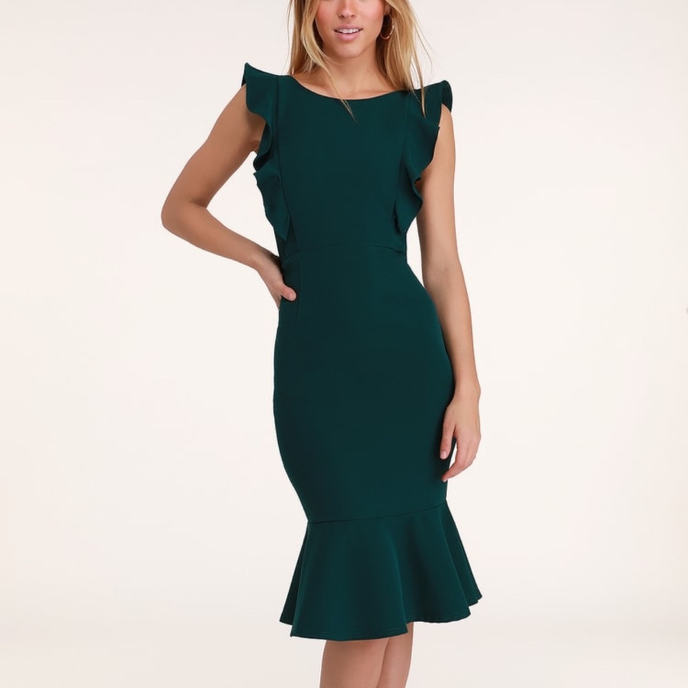 Lulu’s Green Dress NWT
